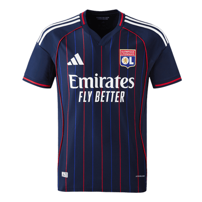 Camiseta Auténtica Olympique Lyonnais 2025/26 Segunda Equipación -Versión Jugador
