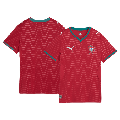 Camiseta Mujer Portugal 2026 Primera Equipación Copa del Mundo Local