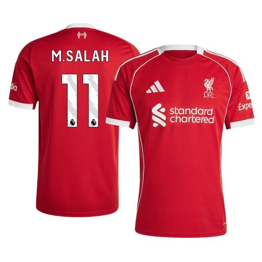 Camiseta M.SALAH #11 Liverpool 2025/26 Primera Equipación-Versión Hincha