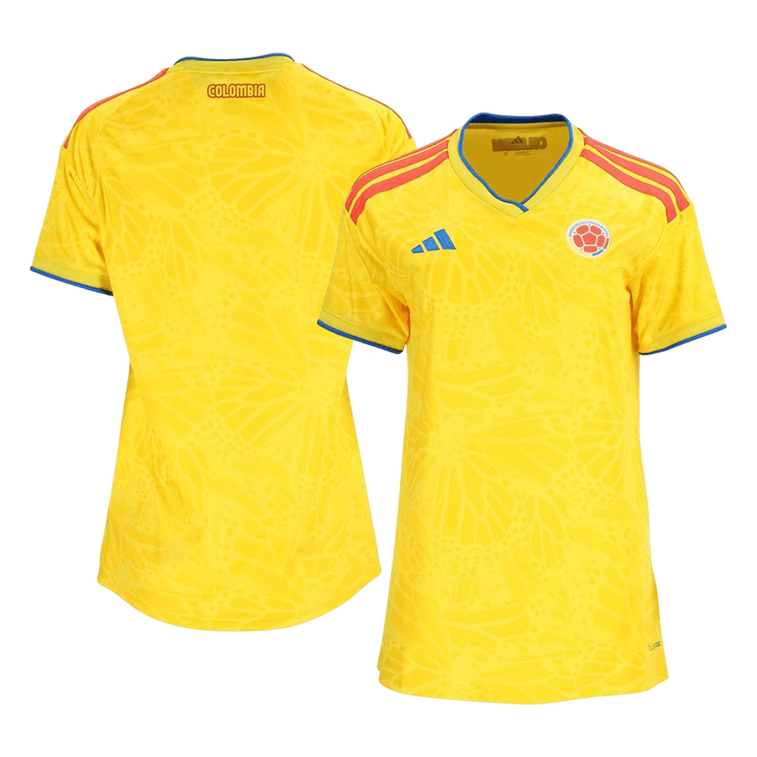 Camiseta Mujer Colombia 2026 Primera Equipación Copa del Mundo Local