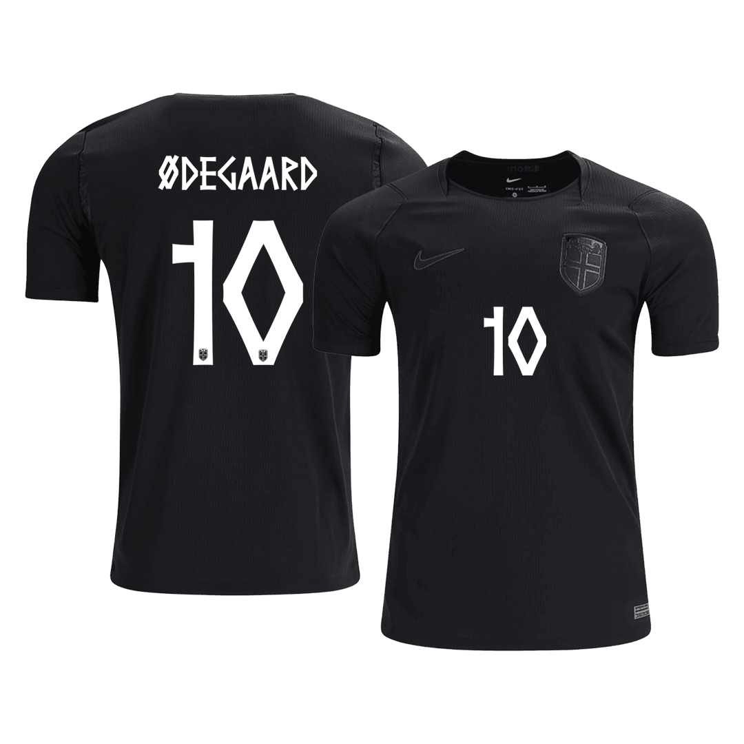 Camiseta ØDEGAARD #10 Norway 2026 Segunda Equipación Copa del Mundo - Versión Hincha