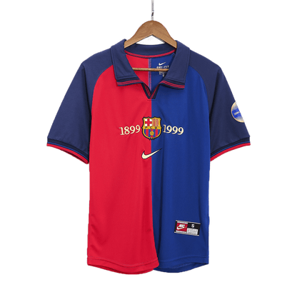 Camiseta Retro 1999/00 Barcelona Primera Equipación