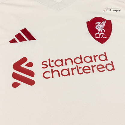 Camiseta GAKPO #18 Liverpool 2025/26 Segunda Equipación - Versión Hincha