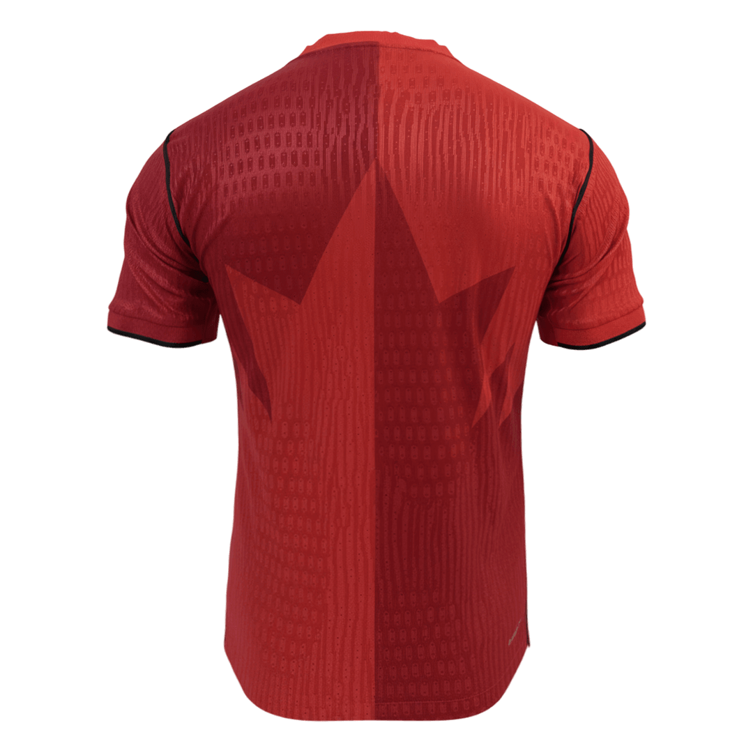 Camiseta Auténtica Canadá 2026 Primera Equipación Copa del Mundo - Versión Jugador - Vista 2