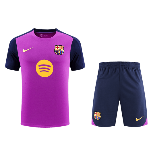 Conjunto Barcelona 2025/26 Pre-Partido Entrenamiento Hombre - Versión Hincha