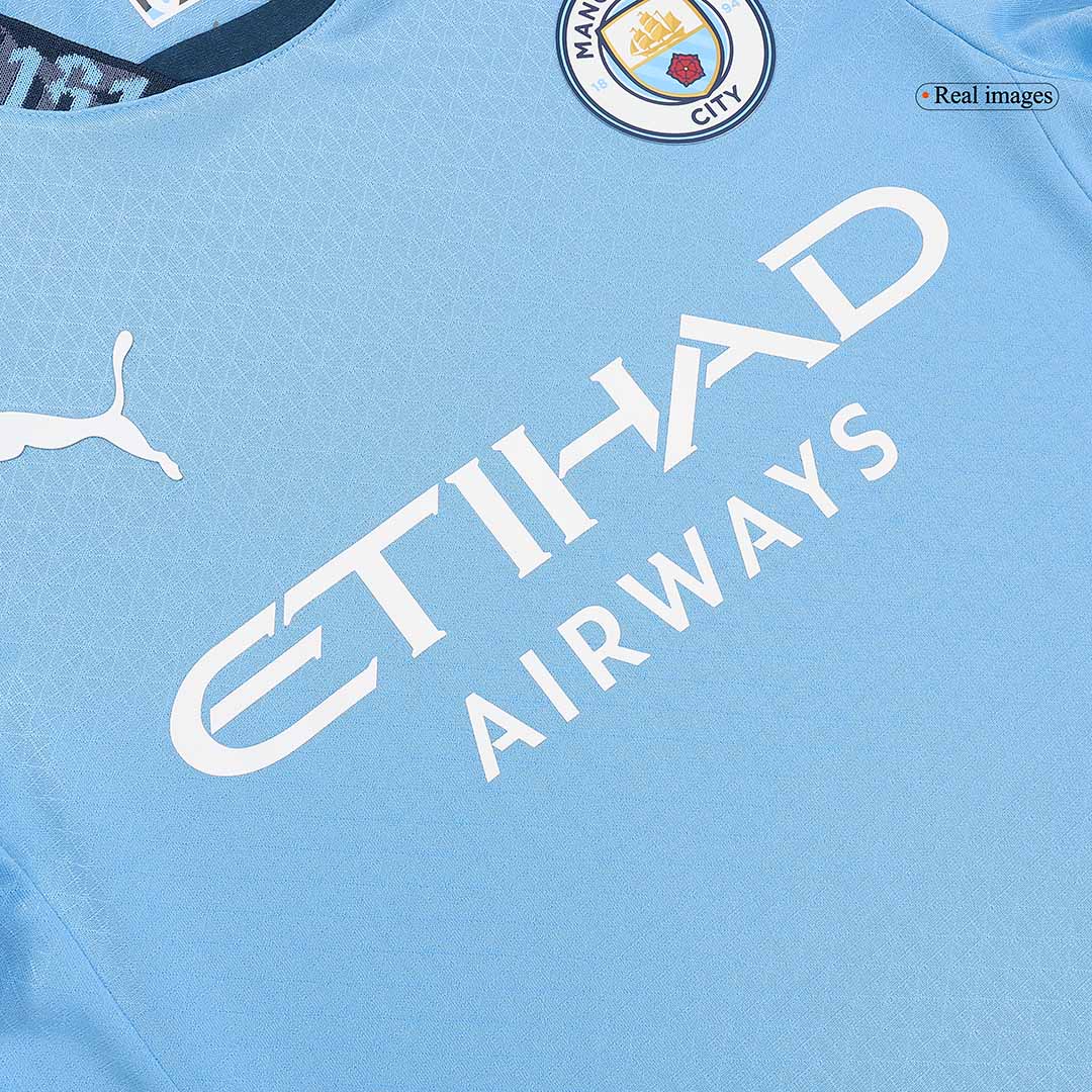 Camiseta Manchester City 2024/25 Primera Equipación - Versión Jugador
