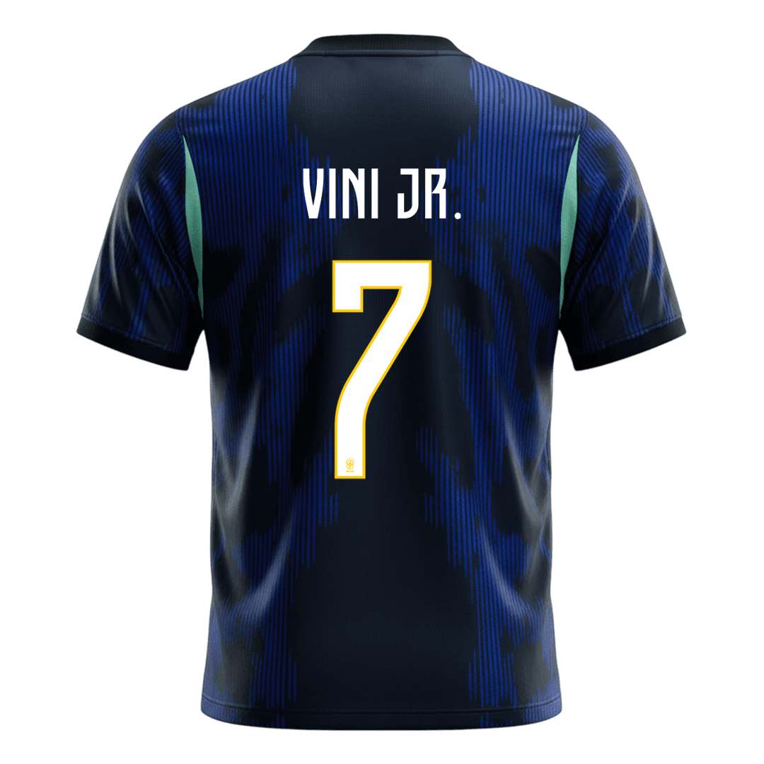 Camiseta Vini Jr. #7 Brasil 2026 Segunda Equipación Copa del Mundo - Versión Hincha - Vista 7