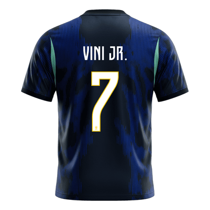 Camiseta Vini Jr. #7 Brasil 2026 Segunda Equipación Copa del Mundo - Versión Hincha - Vista 7