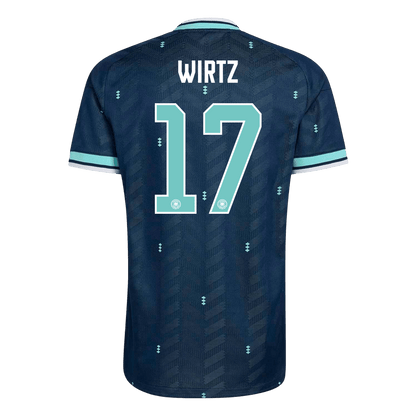 Camiseta Auténtica WIRTZ #17 Germany 2026 Segunda Equipación Copa del Mundo -Versión Jugador