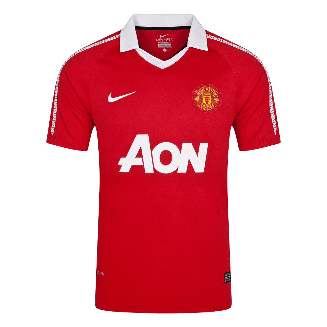 Retro 2010/11 Manchester United Primera Equipación
