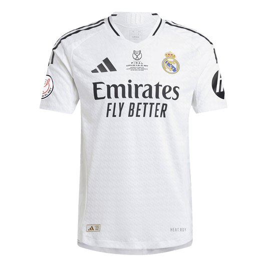 Camiseta Real Madrid Copa del Rey Final 2024/25 Home Local Hombre - Versión Jugador