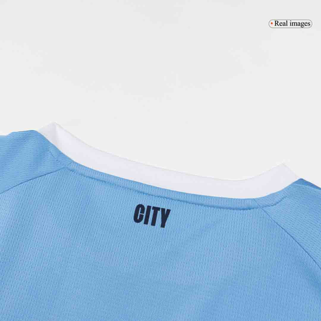 Camiseta Cherki #10 Manchester City 2025/26 Primera Equipación - Versión Hincha (Calidad Premium)