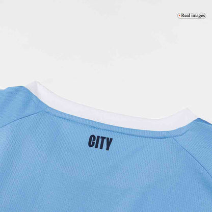 Camiseta Cherki #10 Manchester City 2025/26 Primera Equipación - Versión Hincha (Calidad Premium)