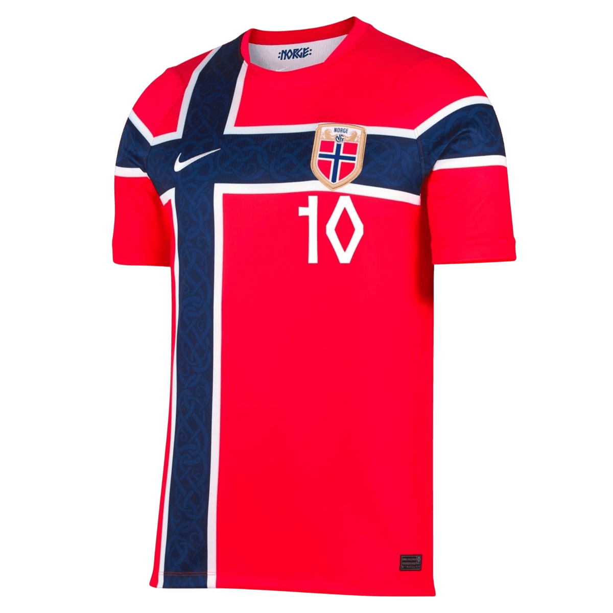 Camiseta Ødegaard #10 Noruega 2026 Primera Equipación Copa del Mundo - Versión Hincha