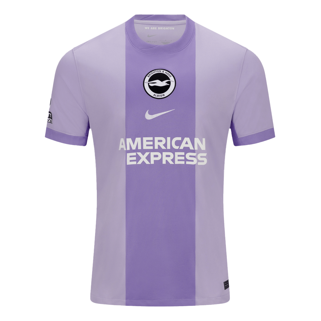 Brighton & Hove Albion Away Soccer Jersey 25/26 Purple