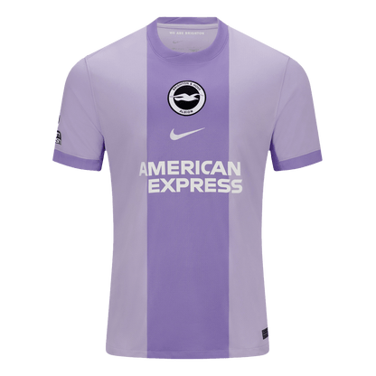 Brighton & Hove Albion Away Soccer Jersey 25/26 Purple