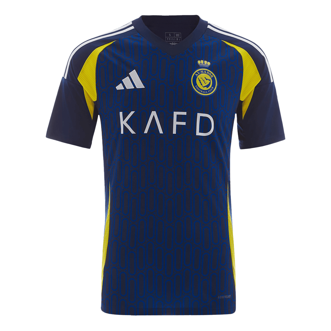 Camiseta RONALDO #7 Al Nassr 2024/25 Segunda Equipación - Versión Hincha
