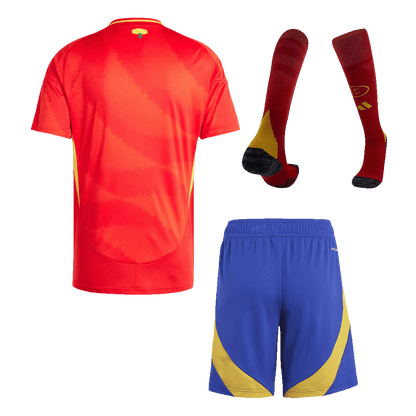 Conjunto Completo España Euro 2024 Primera Equipación Local
