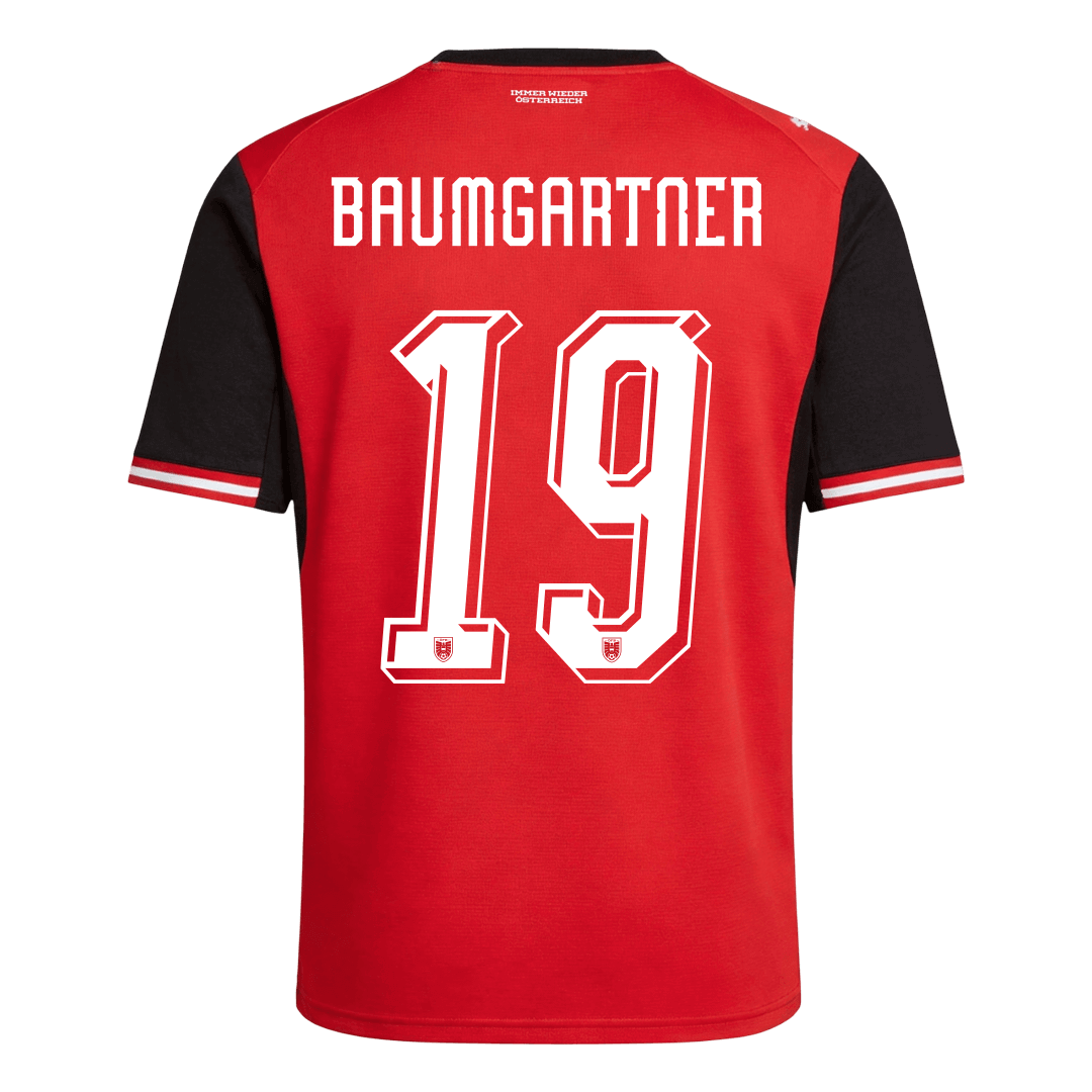 Camiseta Baumgartner #19 Austria 2026 Primera Equipación Copa del Mundo - Versión Hincha - Vista 8