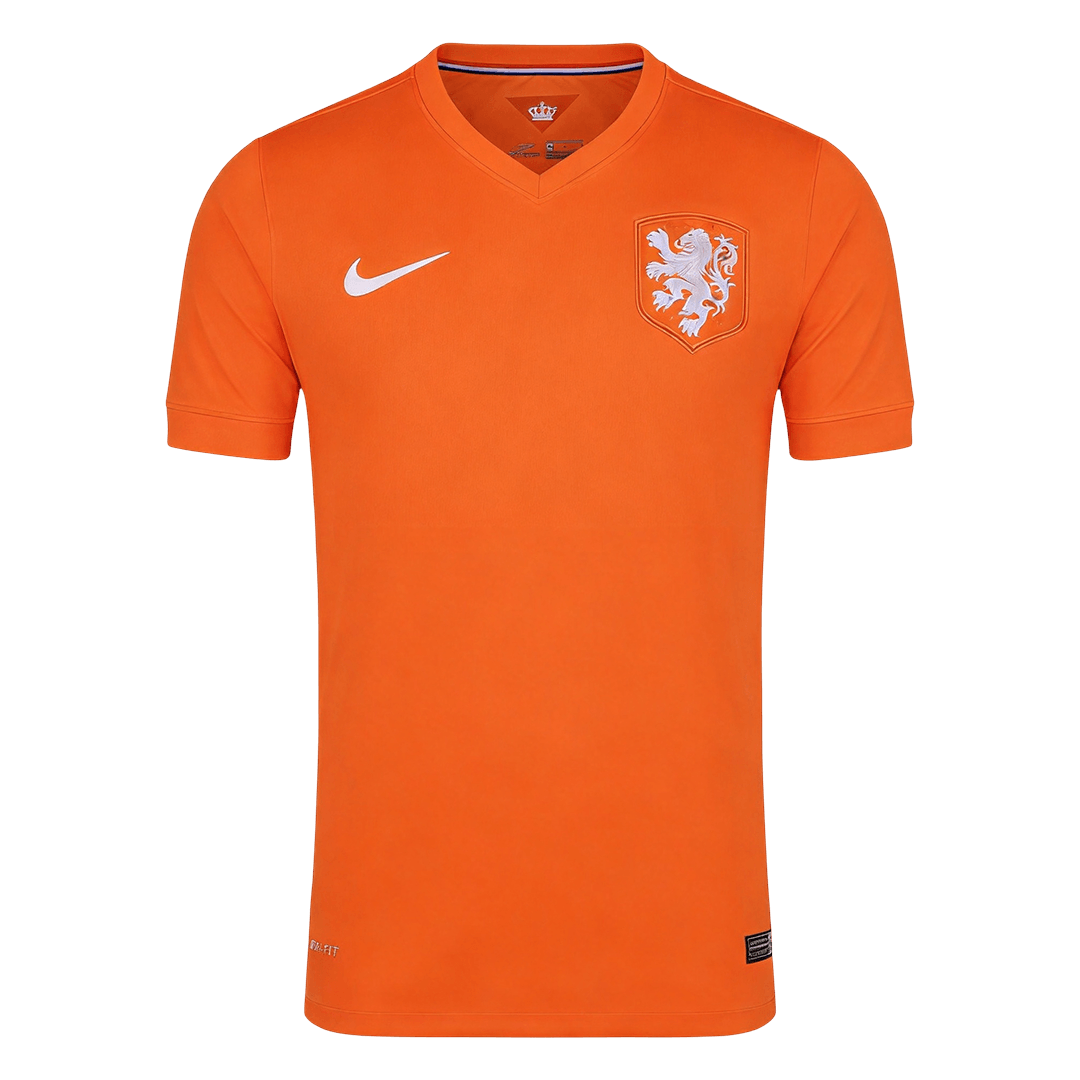 Retro 2014 Netherlands Primera Equipación Copa del Mundo