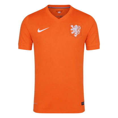 Retro 2014 Netherlands Primera Equipación Copa del Mundo