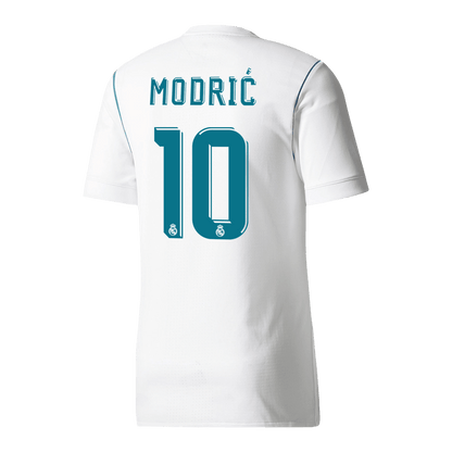 Camiseta Retro 2017/18 Modrić #10 Real Madrid Primera Equipación