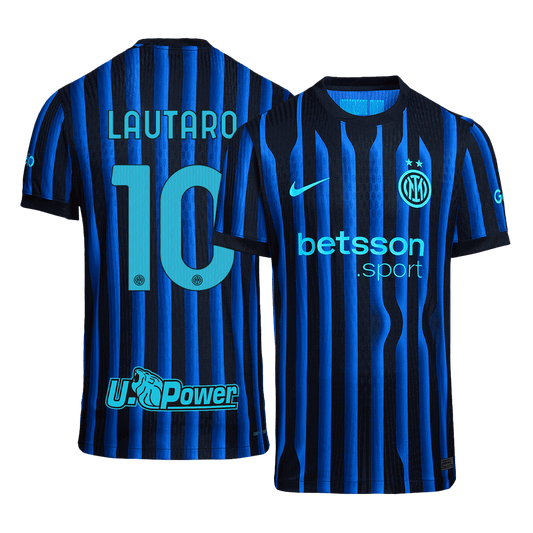 Camiseta Auténtica LAUTARO #10 Inter de Milán 2025/26 Primera Equipación-Versión Jugador