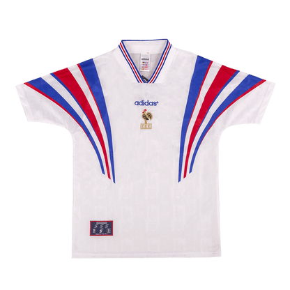 Camiseta Retro 1996 Francia Segunda Equipación