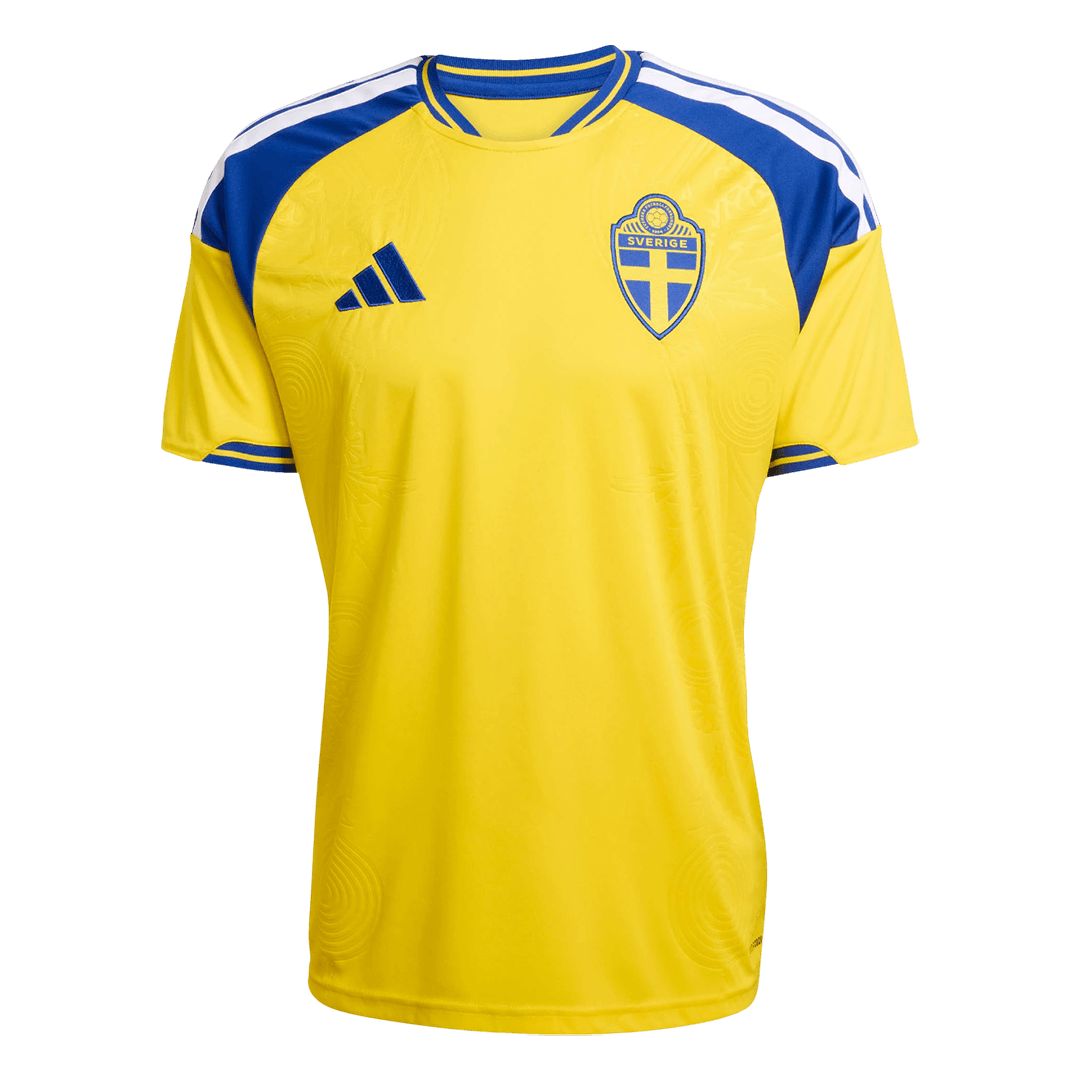 Camiseta Suecia 2026 Primera Equipación Copa del Mundo - Versión Hincha