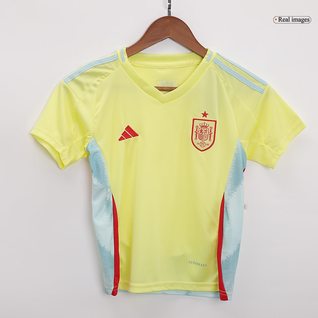 Miniconjunto Completo España Euro 2024 Segunda Equipación