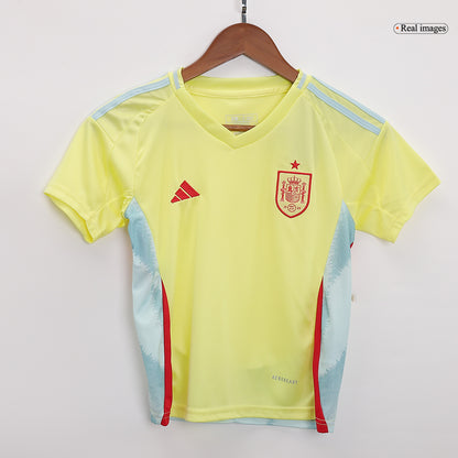 Miniconjunto Completo España Euro 2024 Segunda Equipación