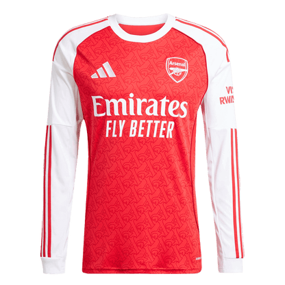 Camiseta Manga Larga Arsenal Primera Equipación 2025/26-Versión Hincha