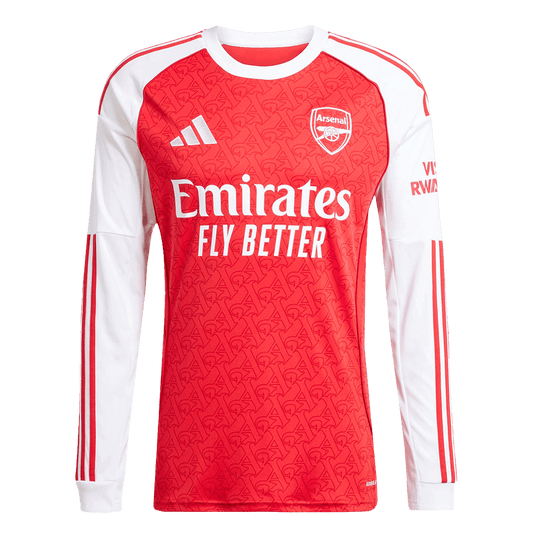 Camiseta Manga Larga Arsenal Primera Equipación 2025/26-Versión Hincha