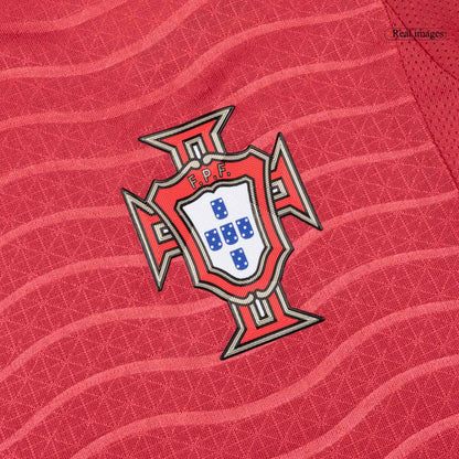 Camiseta Auténtica B.FERNANDES #8 Portugal 2026 Primera Equipación Copa del Mundo -Versión Jugador