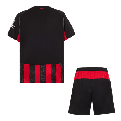 Conjunto AC Milan 2025/26 Primera Equipación (Camiseta + Pantalón Corto)