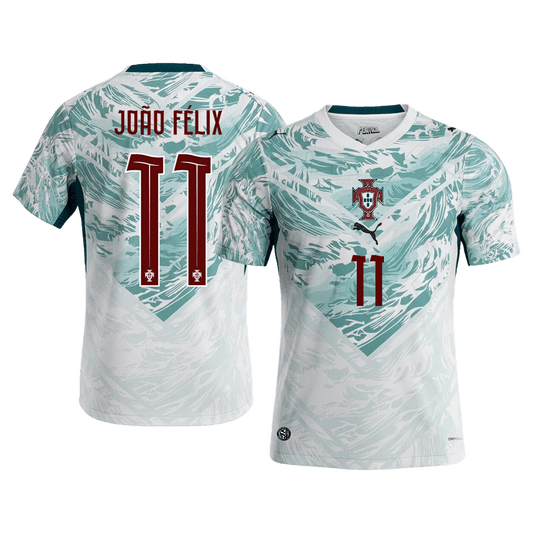 Camiseta João Félix #11 Portugal 2026 Segunda Equipación Copa del Mundo - Versión Hincha