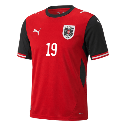 Camiseta Baumgartner #19 Austria 2026 Primera Equipación Copa del Mundo - Versión Hincha - Vista 9