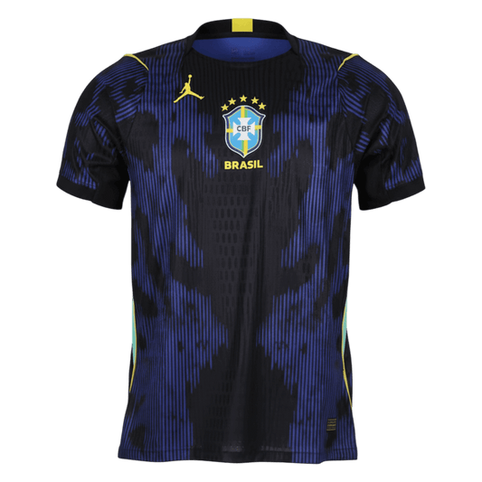 Camiseta Auténtica Brazil 2026 Segunda Equipación Copa del Mundo -Versión Jugador