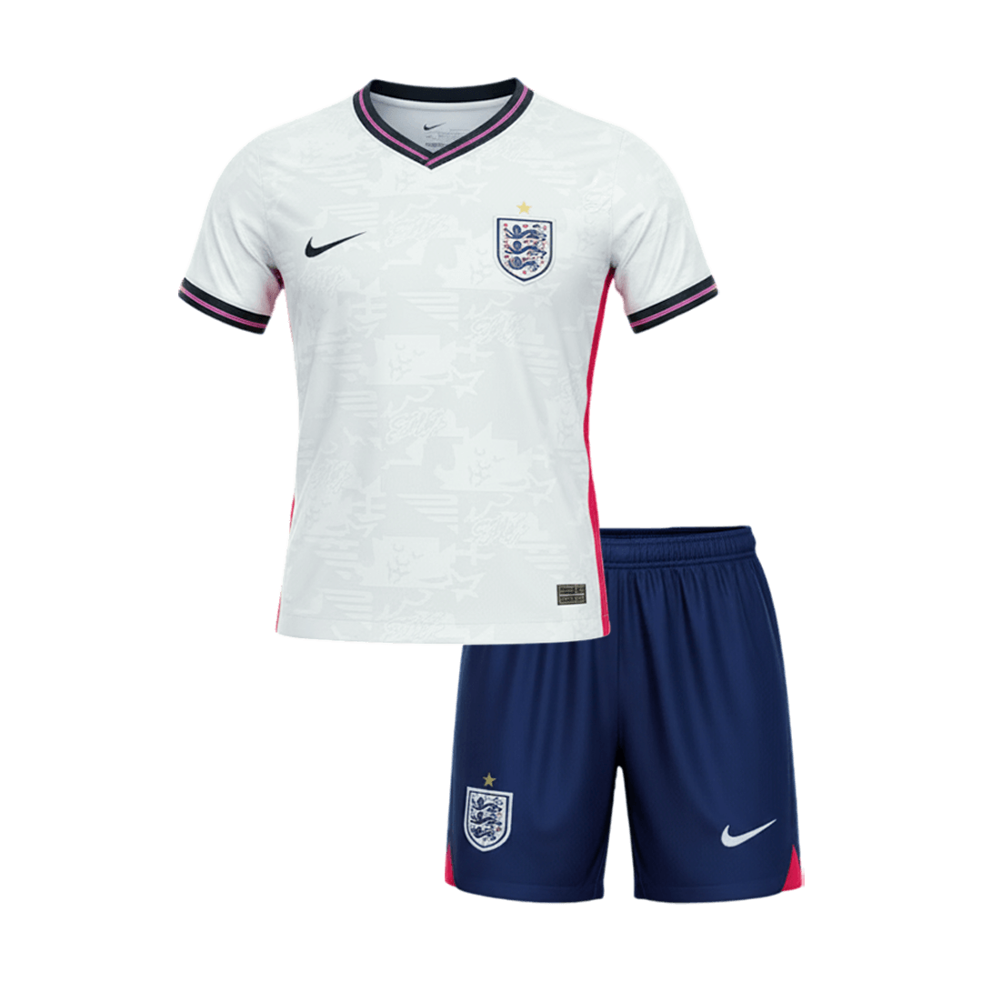 Conjunto Infantil Inglaterra 2026 Primera Equipación Copa del Mundo