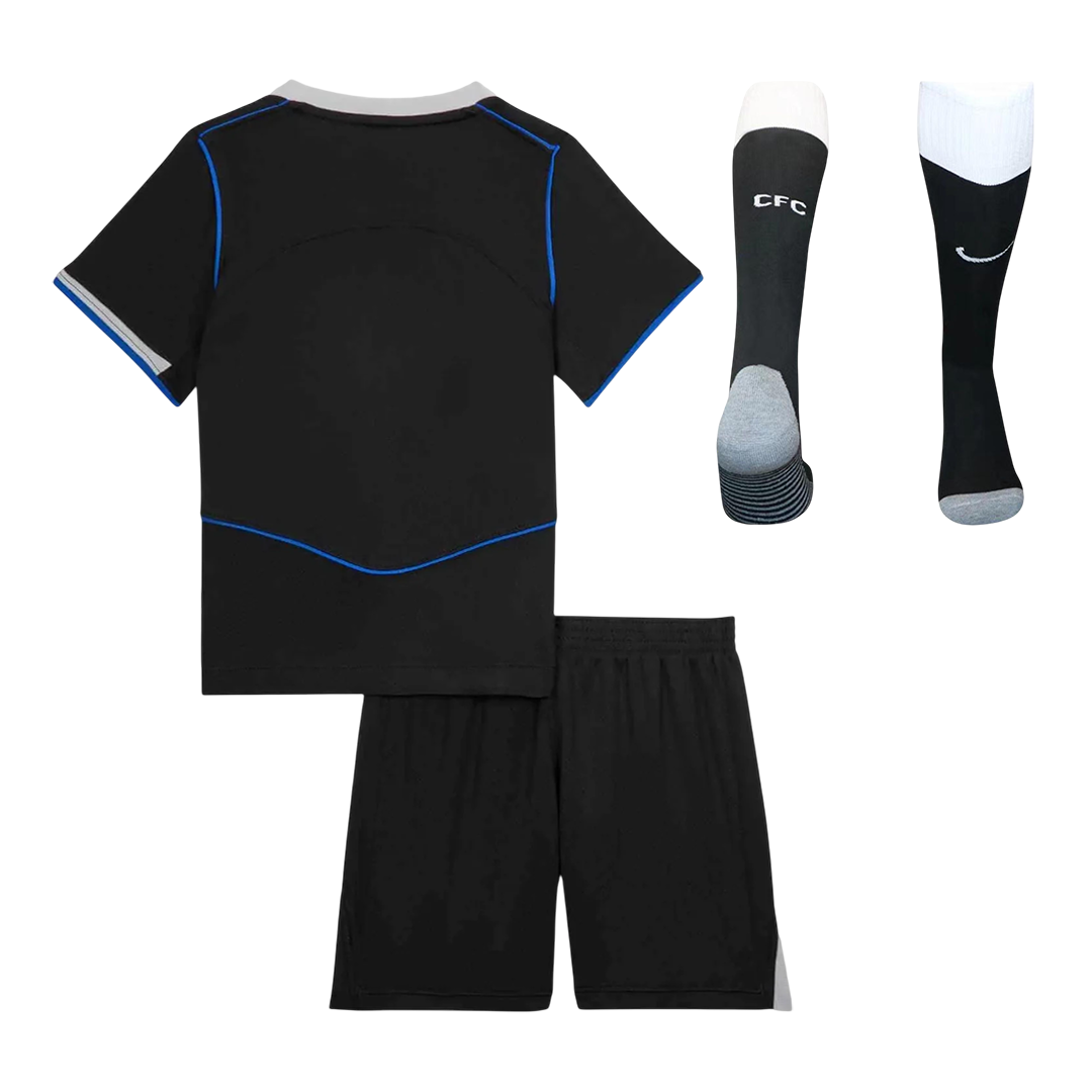 Conjunto Infantil Completo Chelsea 2025/26 Tercera Equipación Kids