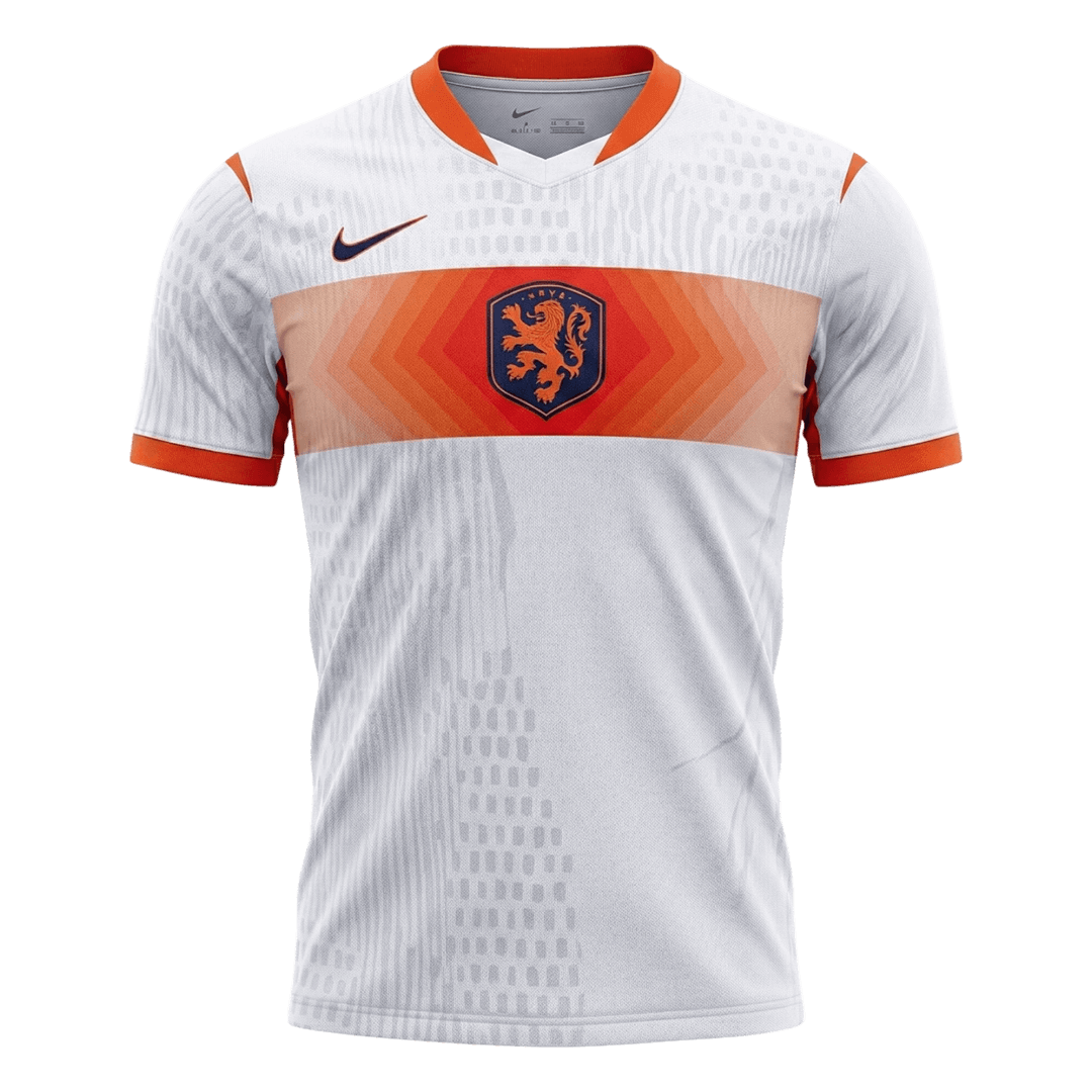 Camiseta Auténtica Países Bajos 2026 Segunda Equipación Copa del Mundo - Versión Jugador
