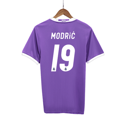 Camiseta Retro 2016/17 Modrić #19 Real Madrid Segunda Equipación