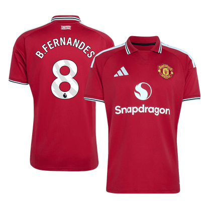 Camiseta B.FERNANDES #8 Manchester United 2026/27 Primera Equipación - Versión Hincha