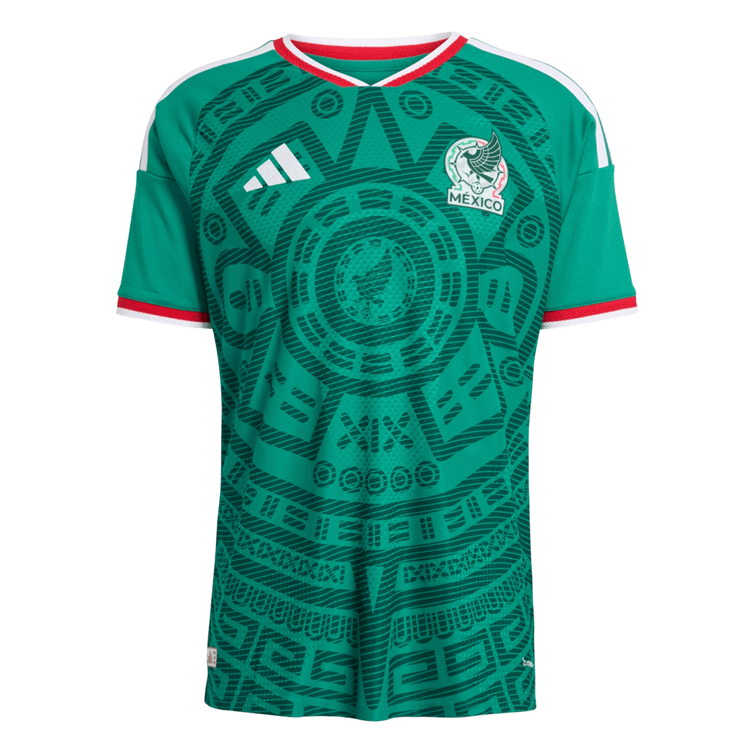 Camiseta Auténtica México 2026 Primera Equipación Copa del Mundo - Versión Jugador