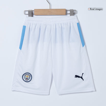 Miniconjunto Manchester City 2025/26 Local Niño (Camiseta + Pantalón Corto)