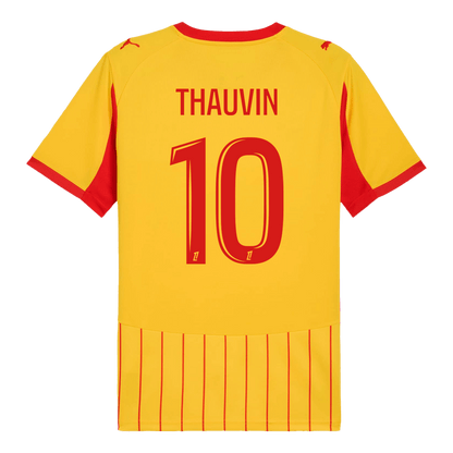 Camiseta THAUVIN #10 RC Lens 2025/26 Primera Equipación - Versión Hincha