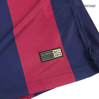 Camiseta Retro 2014/15 NEYMAR JR #11 Barcelona Primera Equipación