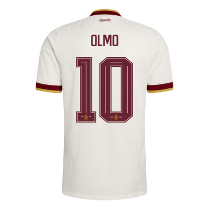 Camiseta Auténtica OLMO #10 Spain 2026 Segunda Equipación Copa del Mundo -Versión Jugador