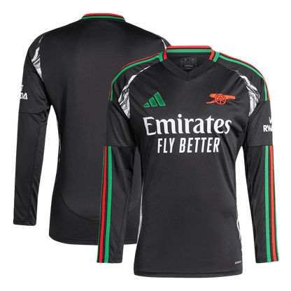 Camiseta Manga Larga Arsenal 2024/25 Segunda Equipación Hombre-Versión Hincha