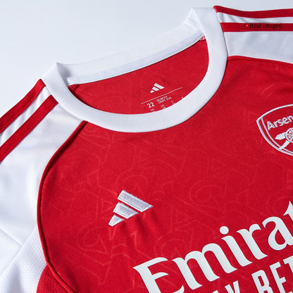 Miniconjunto Arsenal 2025/26 Local Niño (Camiseta + Pantalón Corto)